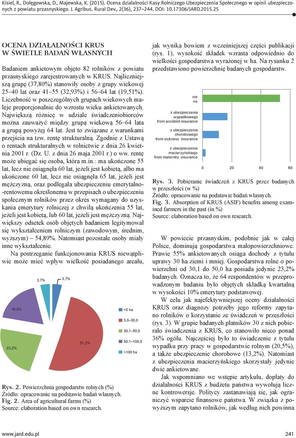 Liczebność w poszczególnych grupach wiekowych maleje proporcjonalnie do wzrostu wieku ankietowanych.