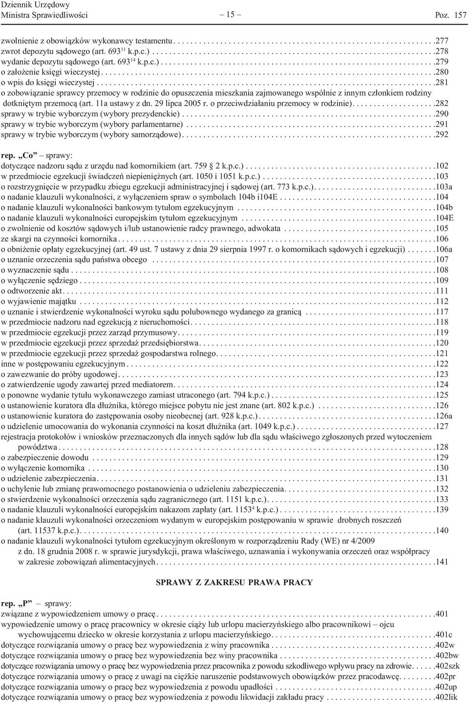 ..............................................................................280 o wpis do księgi wieczystej.