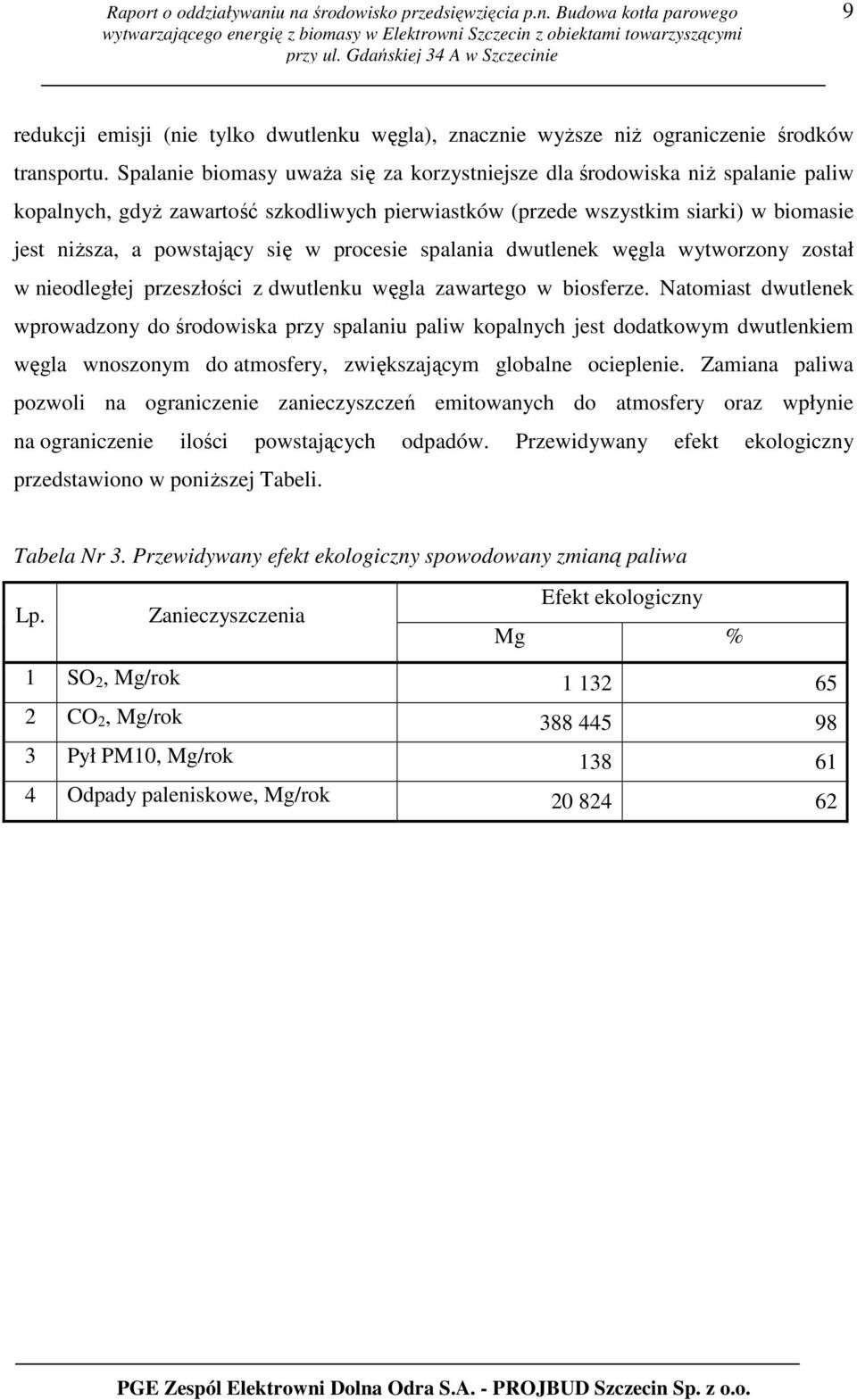 procesie spalania dwutlenek węgla wytworzony został w nieodległej przeszłości z dwutlenku węgla zawartego w biosferze.