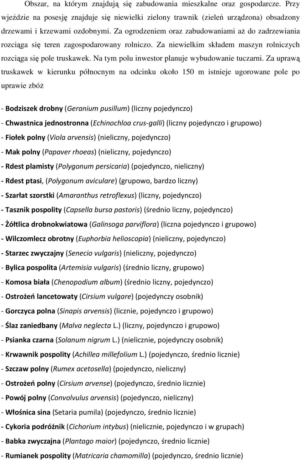 Na tym polu inwestor planuje wybudowanie tuczarni.