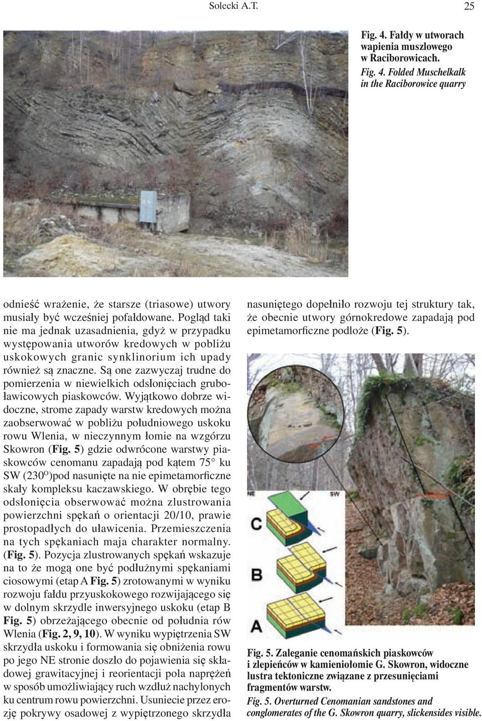 Są one zazwyczaj trudne do pomierzenia w niewielkich odsłonięciach gruboławicowych piaskowców.
