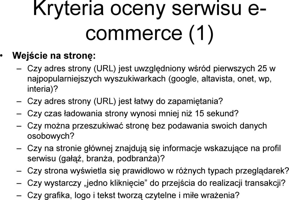 Czy można przeszukiwać stronę bez podawania swoich danych osobowych?