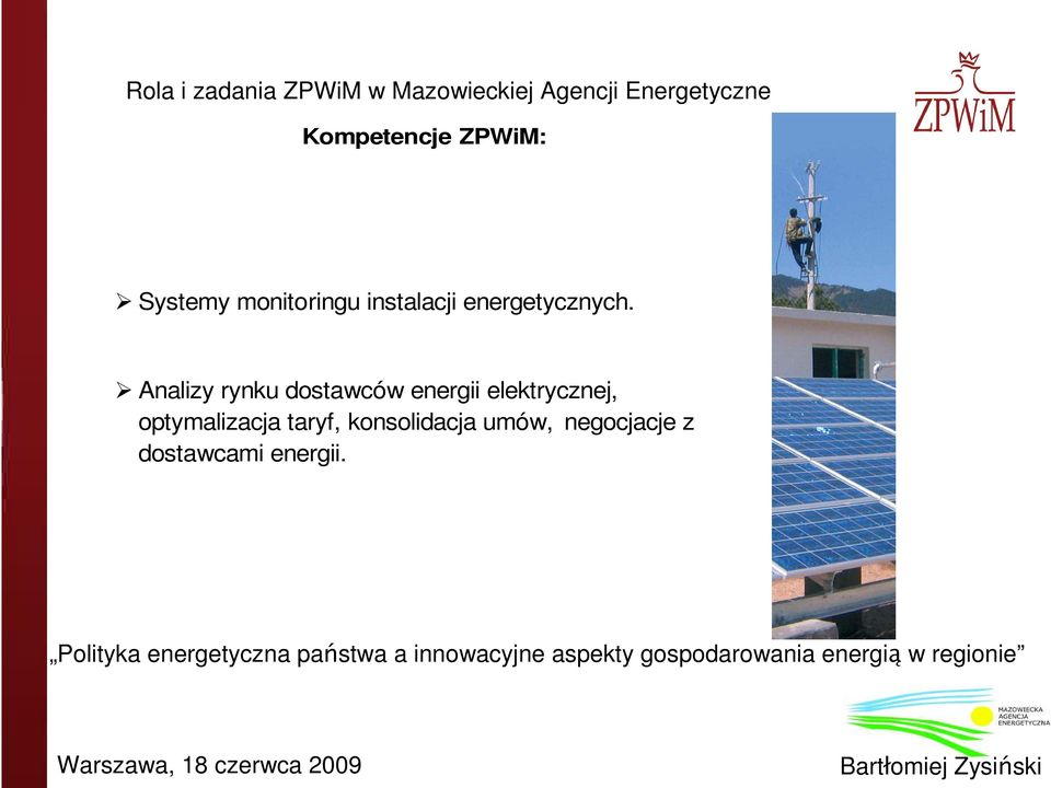 Analizy rynku dostawców energii elektrycznej,