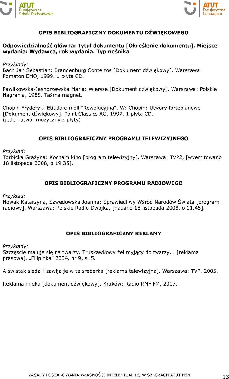 Warszawa: Polskie Nagrania, 1988. Taśma magnet. Chopin Fryderyk: Etiuda c-moll "Rewolucyjna". W: Chopin: Utwory fortepianowe [Dokument dźwiękowy]. Point Classics AG, 1997. 1 płyta CD.