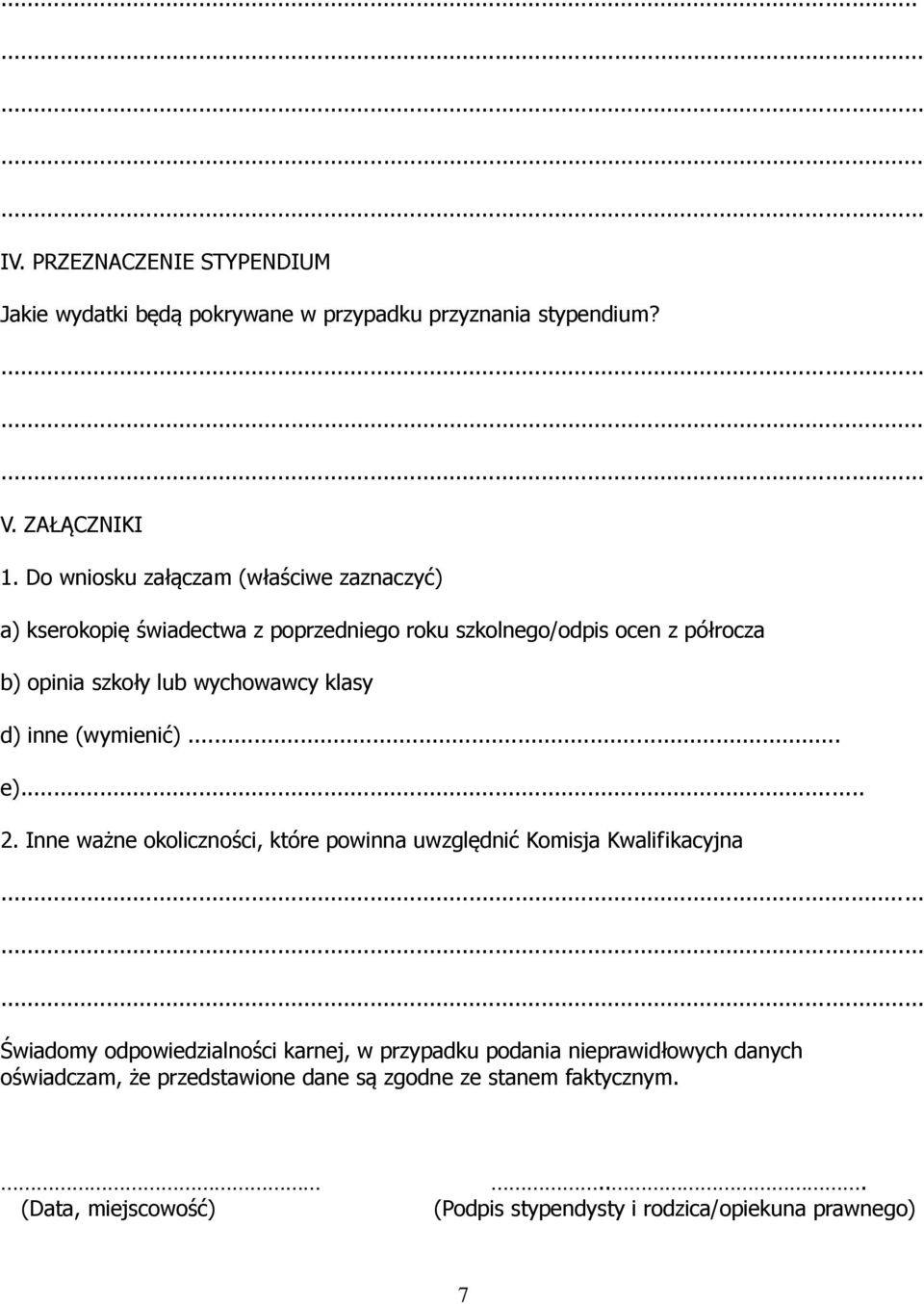 wychowawcy klasy d) inne (wymienić)... e)... 2.