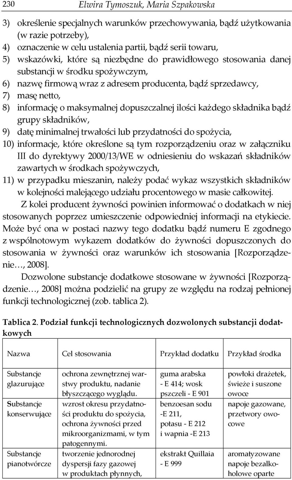 dopuszczalnej ilości każdego składnika bądź grupy składników, 9) datę minimalnej trwałości lub przydatności do spożycia, 10) informacje, które określone są tym rozporządzeniu oraz w załączniku III do