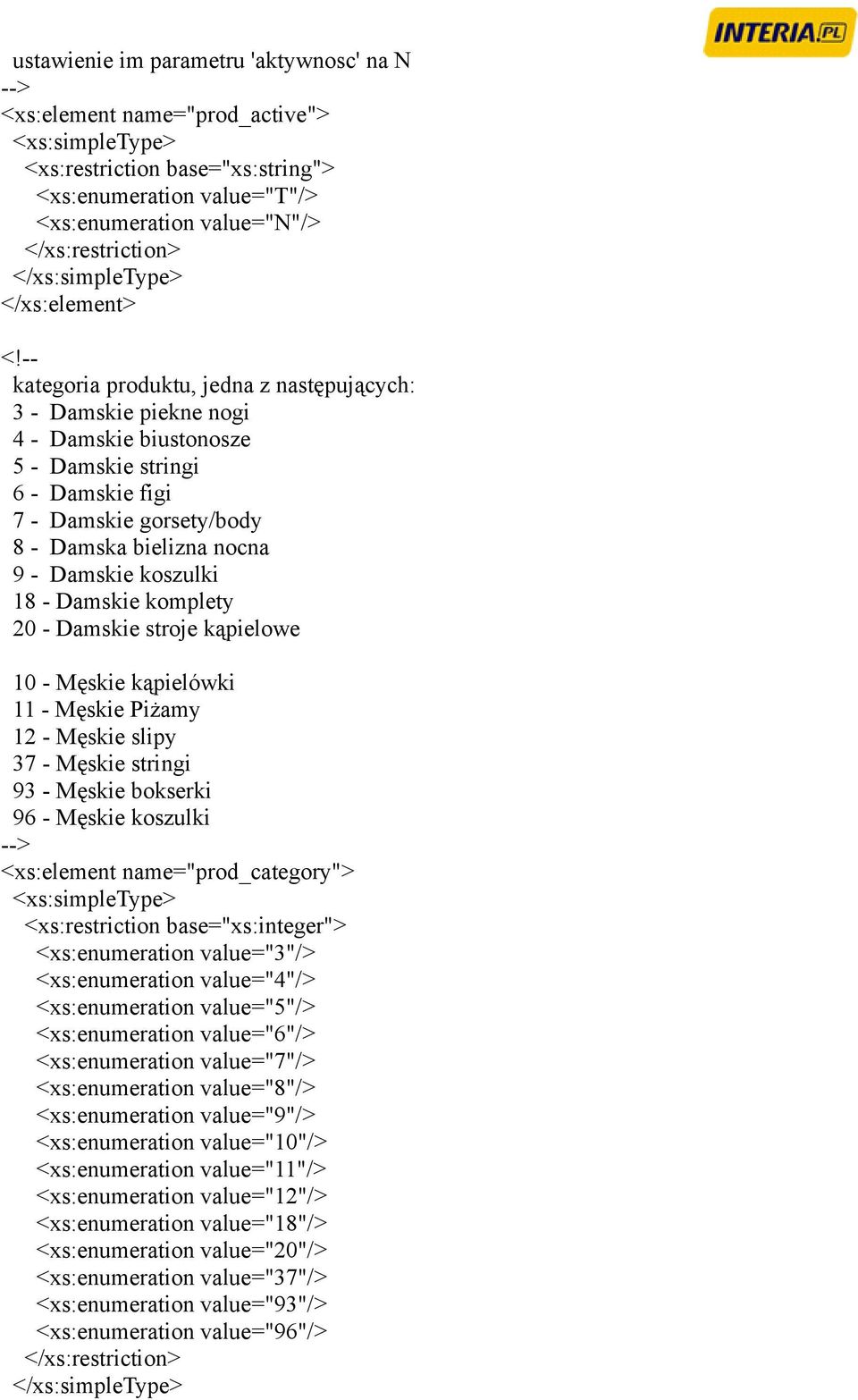 Damskie koszulki 18 - Damskie komplety 20 - Damskie stroje kąpielowe 10 - Męskie kąpielówki 11 - Męskie Piżamy 12 - Męskie slipy 37 - Męskie stringi 93 - Męskie bokserki 96 - Męskie koszulki