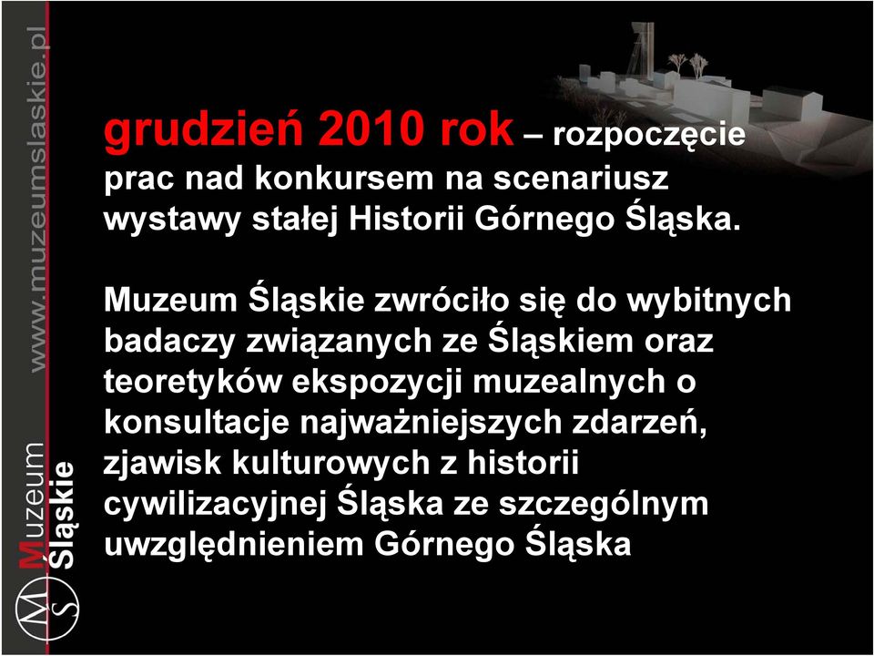Muzeum Śląskie zwróciło się do wybitnych badaczy związanych ze Śląskiem oraz teoretyków