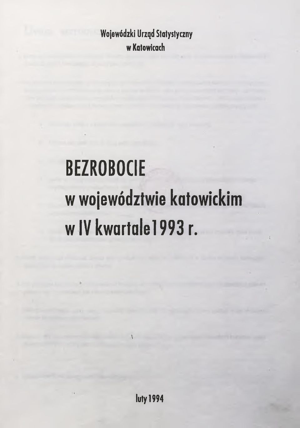 BEZROBOCIE w województwie