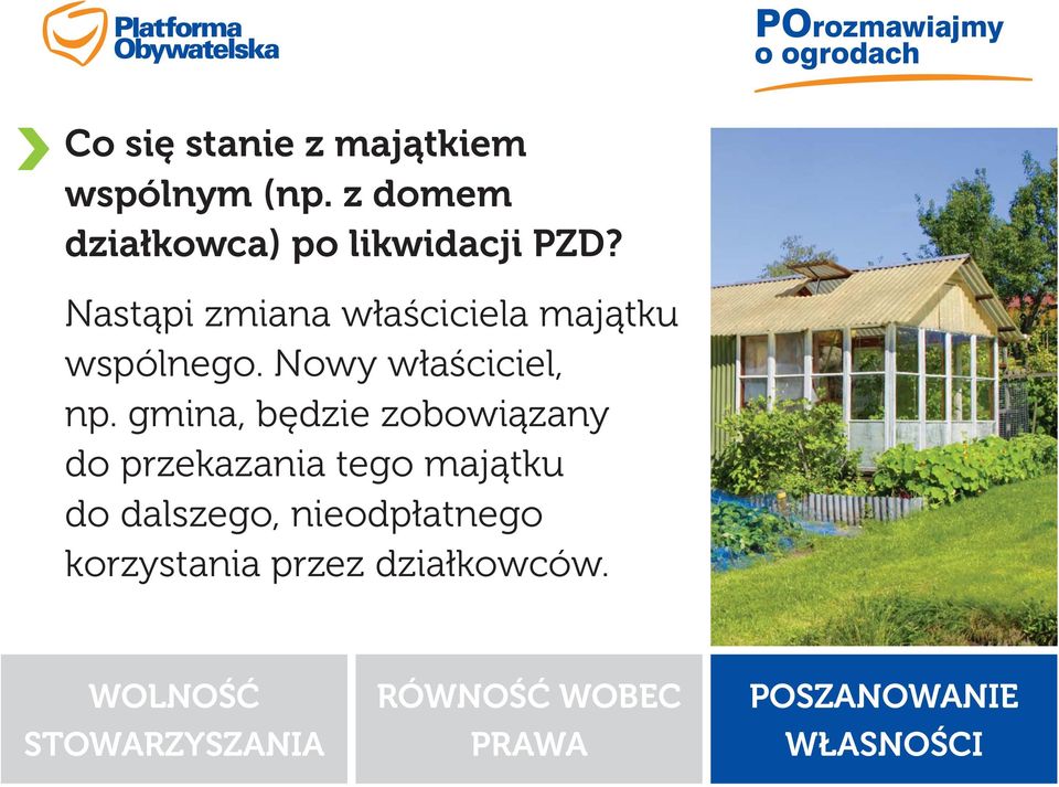 Nowy właściciel, np.