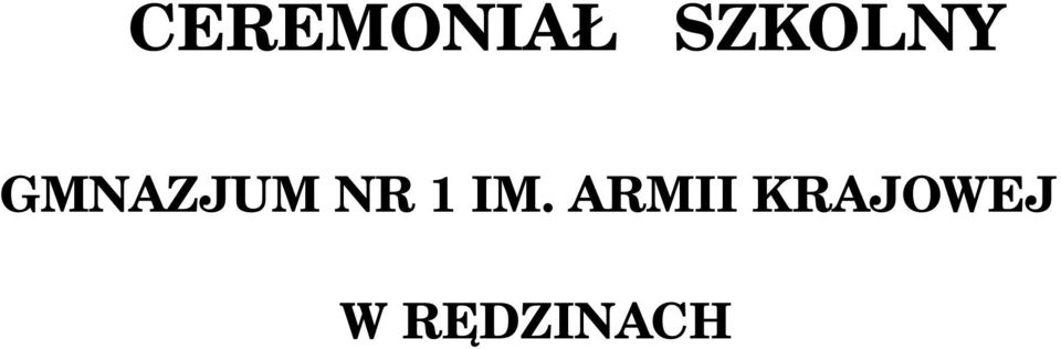 GMNAZJUM NR 1
