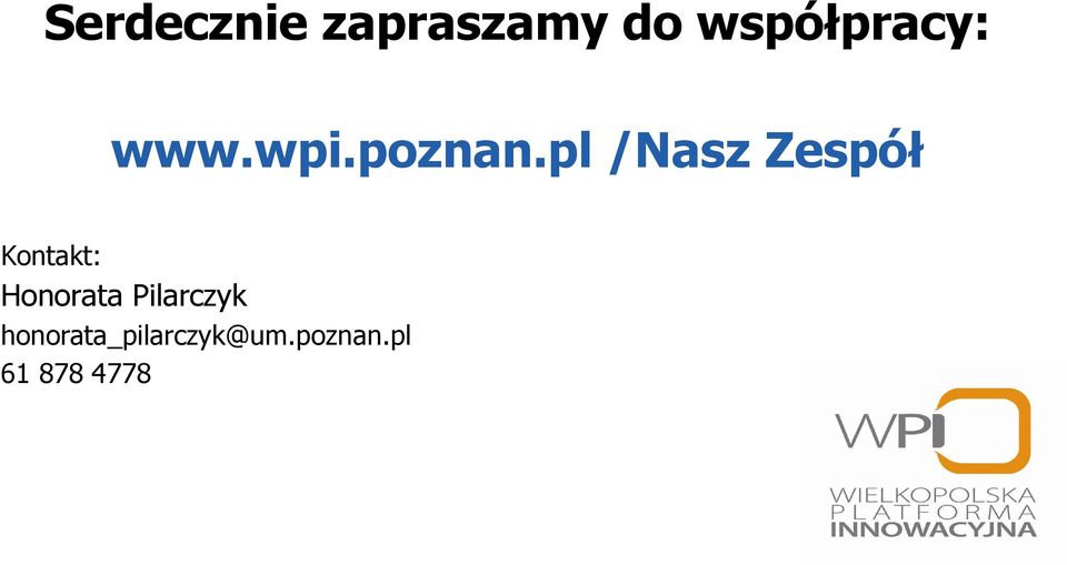 pl /Nasz Zespół Kontakt: Honorata