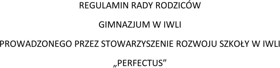 PROWADZONEGO PRZEZ