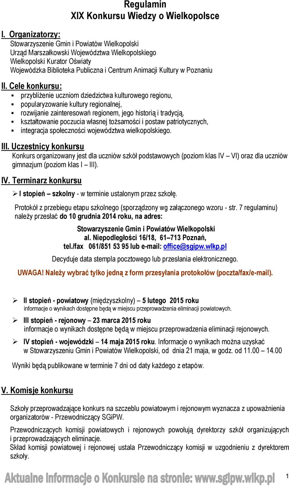 Poznaniu II.