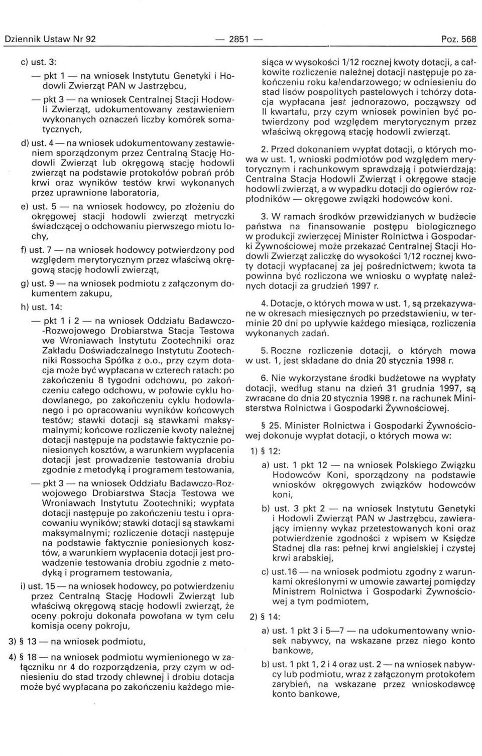 komórek somatycznych, d) ust.