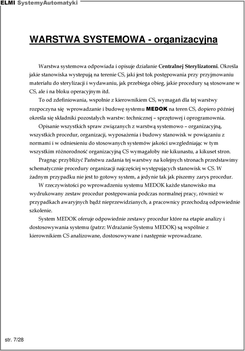 bloku operacyjnym itd.
