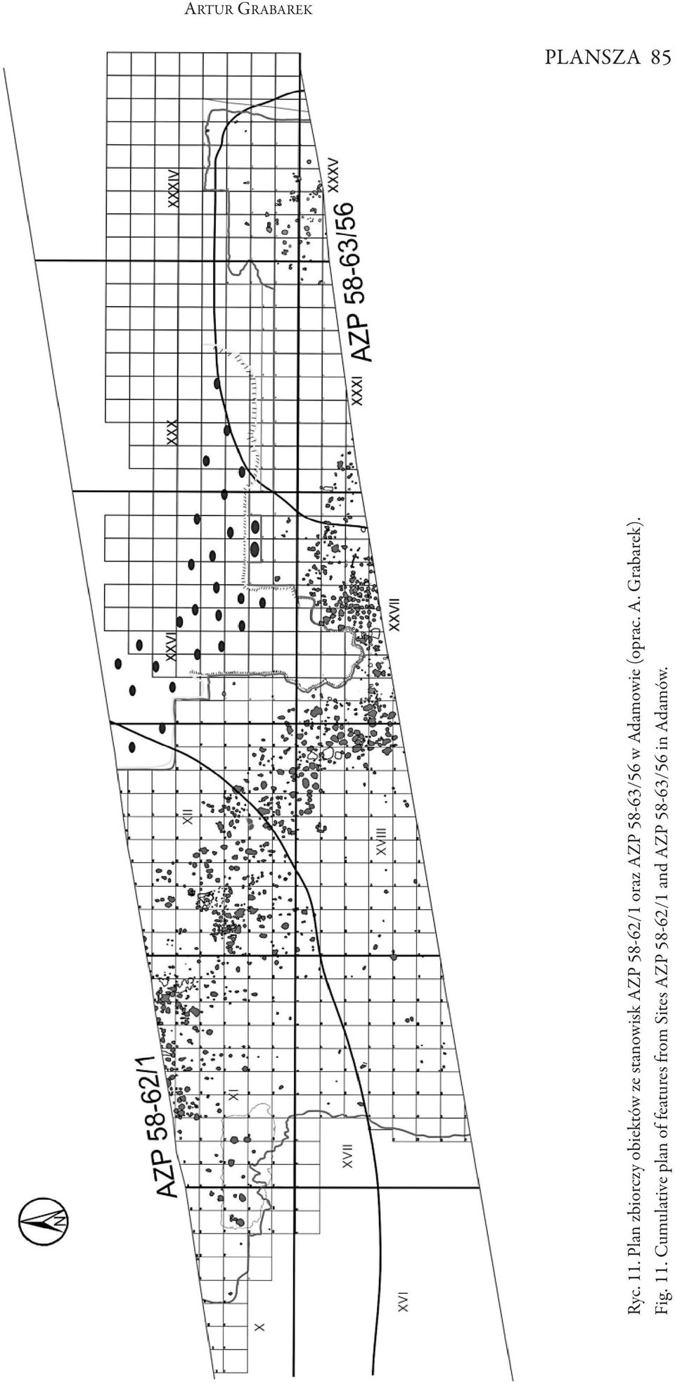 oraz AZP 58-63/56 w Adamowie (oprac. A. Grabarek).