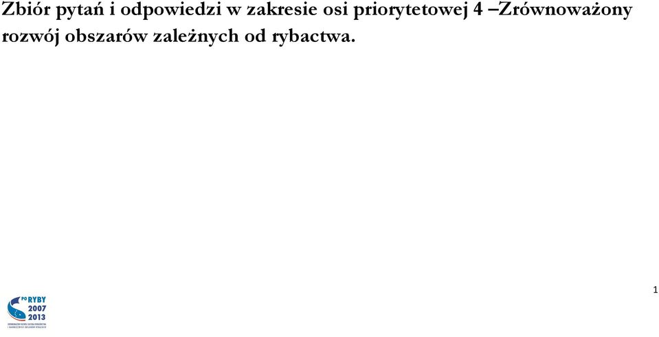 4 Zrównoważony rozwój
