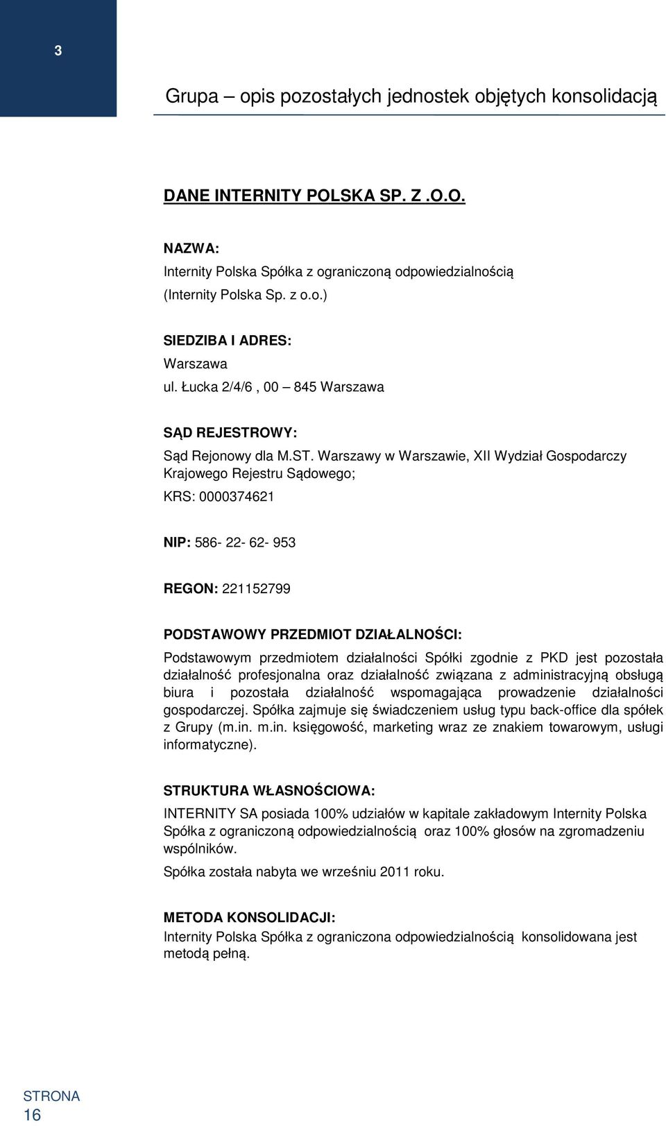 OWY: Sąd Rejonowy dla M.ST.