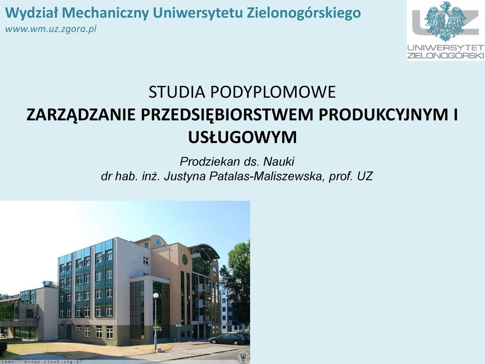 pl STUDIA PODYPLOMOWE ZARZĄDZANIE PRZEDSIĘBIORSTWEM