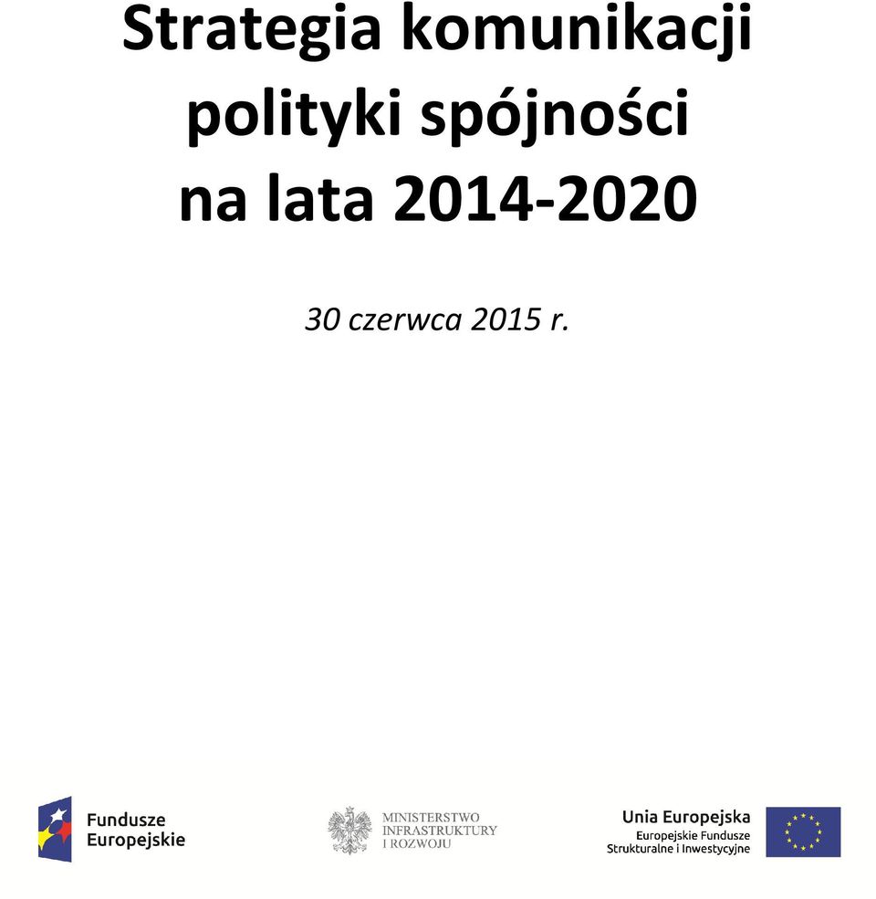polityki spójności