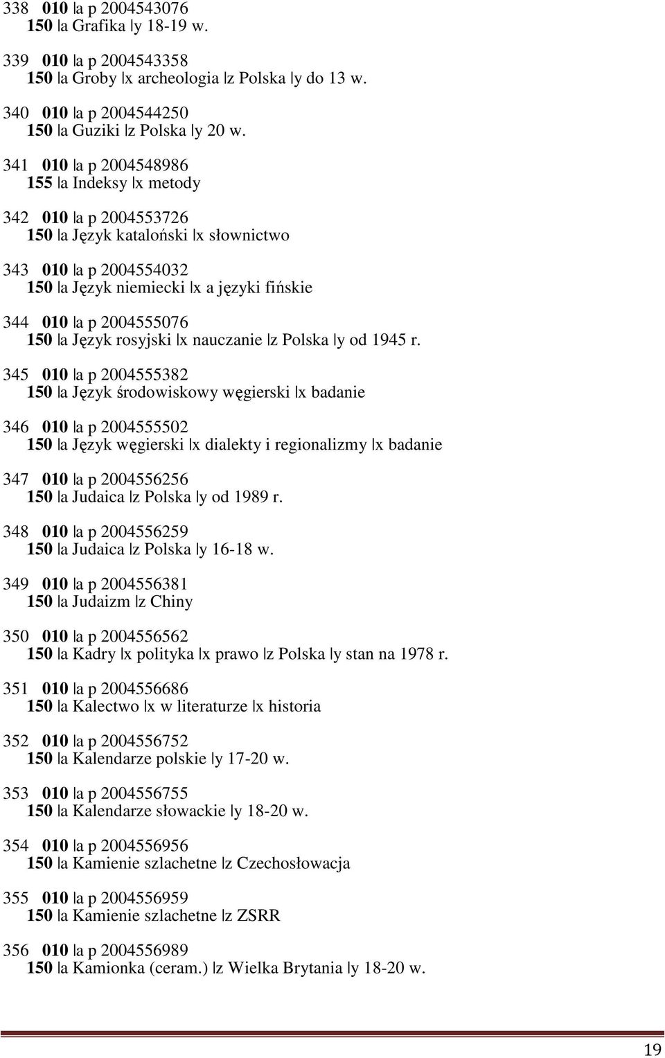 Język rosyjski x nauczanie z Polska y od 1945 r.