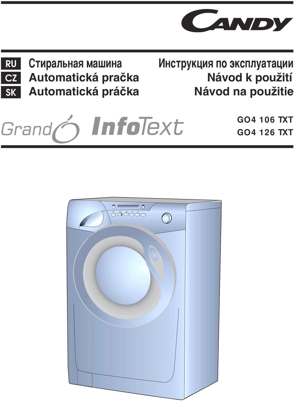 Automatická praãka Návod k pouïití