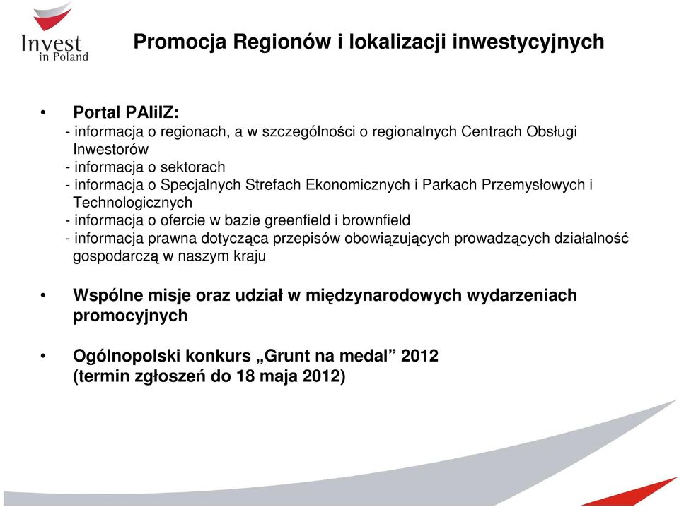 ofercie w bazie greenfield i brownfield - informacja prawna dotycząca przepisów obowiązujących prowadzących działalność gospodarczą w naszym