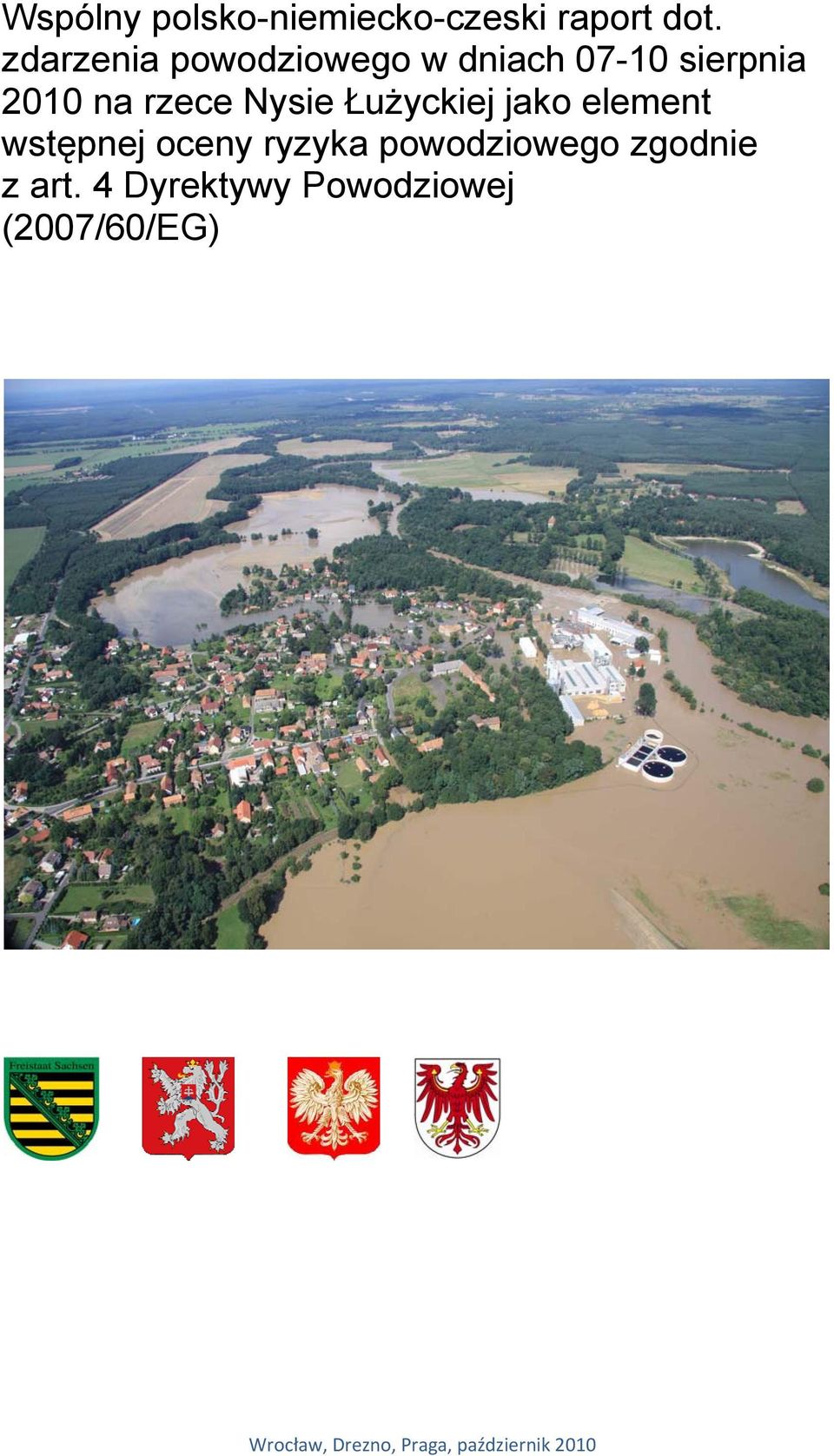 Łużyckiej jako element wstępnej oceny ryzyka powodziowego