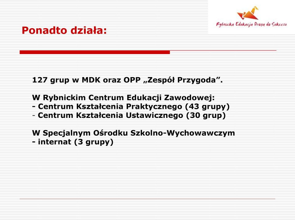 Praktycznego (43 grupy) - Centrum Kształcenia Ustawicznego (30