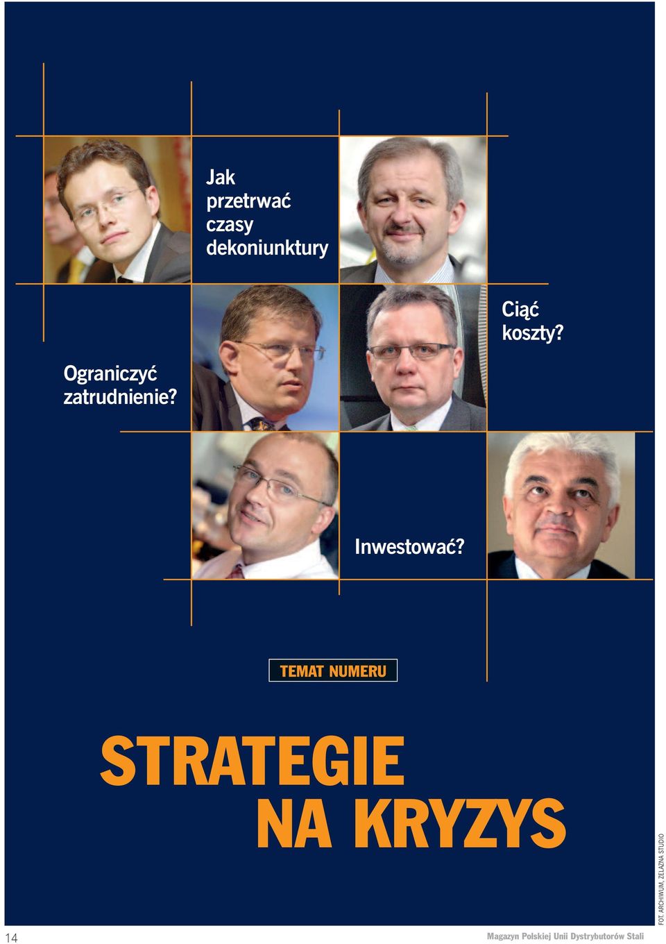 TEMAT NUMERU 14 STRATEGIE NA KRYZYS Magazyn