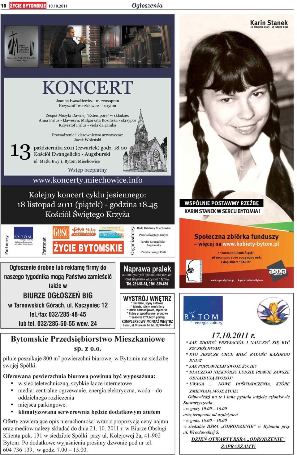 281-56-84, 0501-389-650 WYSTRÓJ WNĘTRZ * karnisze, szyny sufitowe * żaluzje, rolety, moskitiery * drzwi harm onijkowe, tapicerka * listwy przypodłogowe, progowe * boazerie PCV, MDF, podłogi