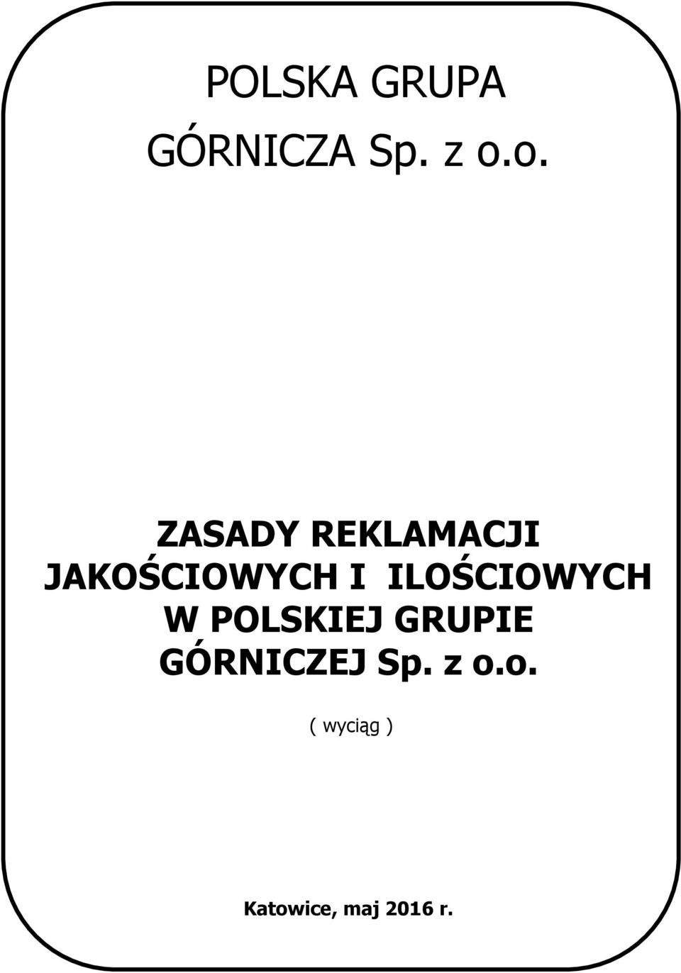 ILOŚCIOWYCH W POLSKIEJ GRUPIE