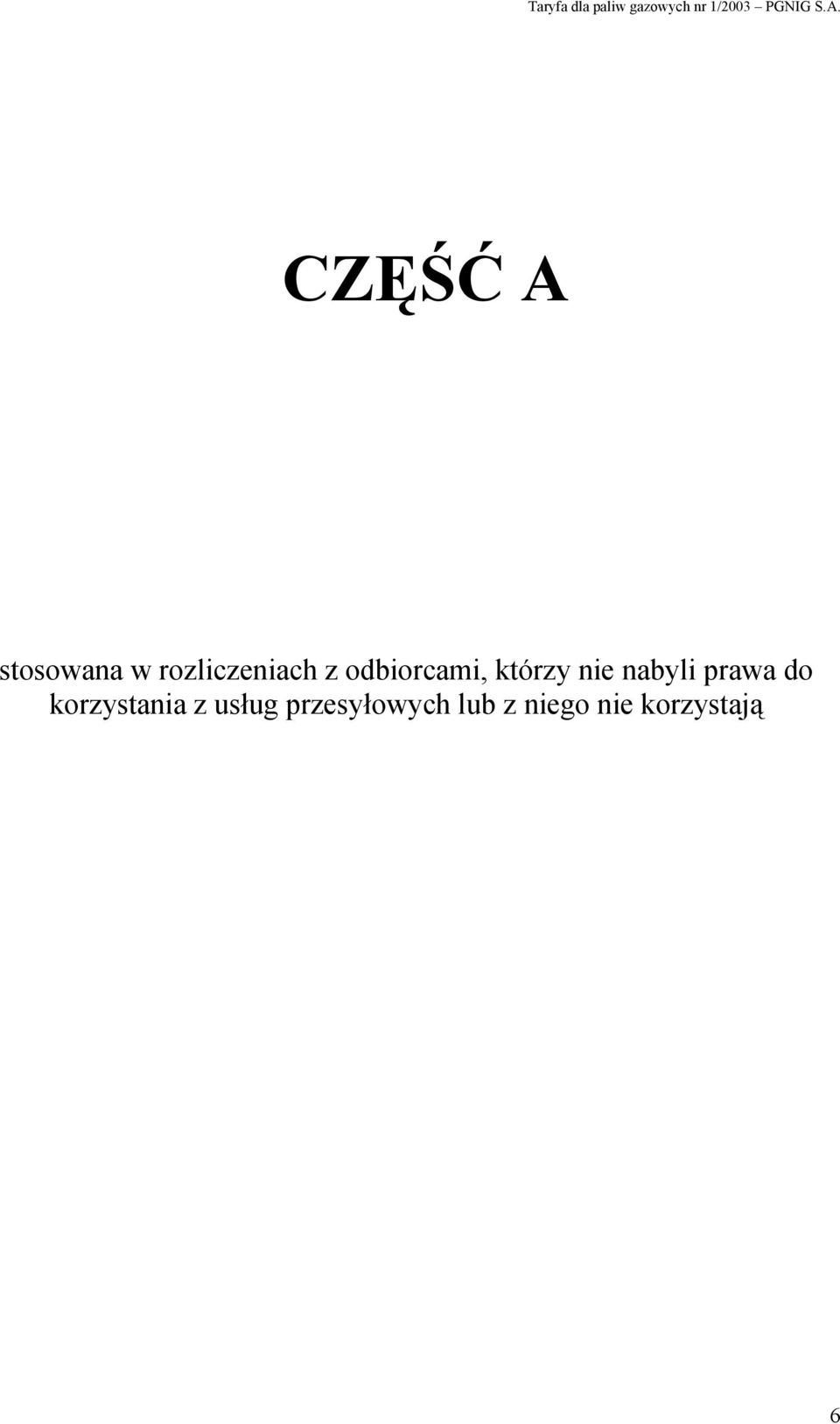 prawa do korzystania z usług