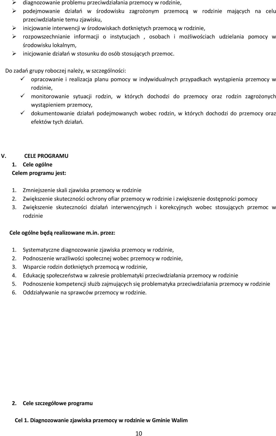 stosujących przemoc.