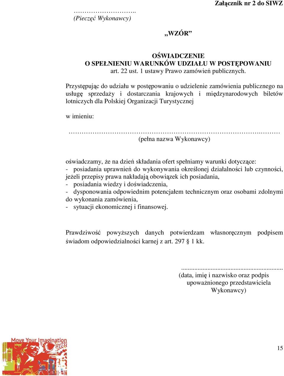 imieniu:.