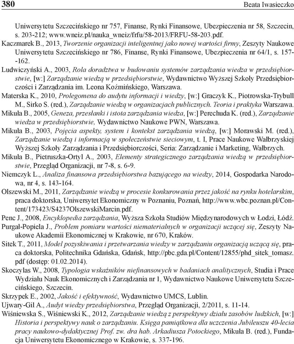 Ludwiczyński A.
