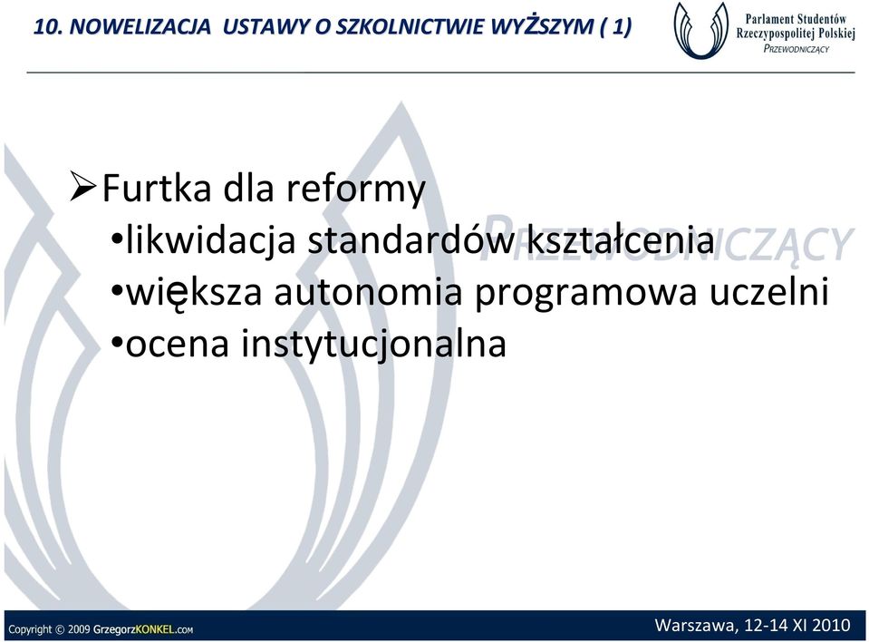 likwidacja standardów kształcenia