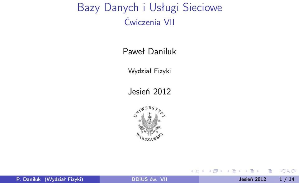 Fizyki Jesień 2012 P.