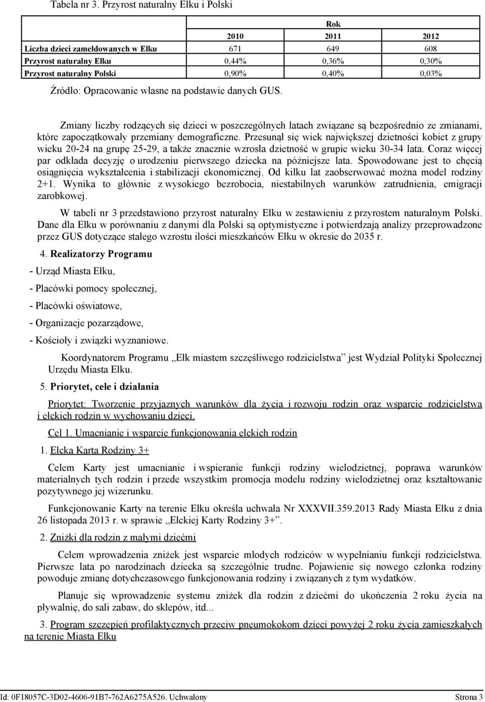 podstawie danych GUS. Zmiany liczby rodzących się dzieci w poszczególnych latach związane są bezpośrednio ze zmianami, które zapoczątkowały przemiany demograficzne.