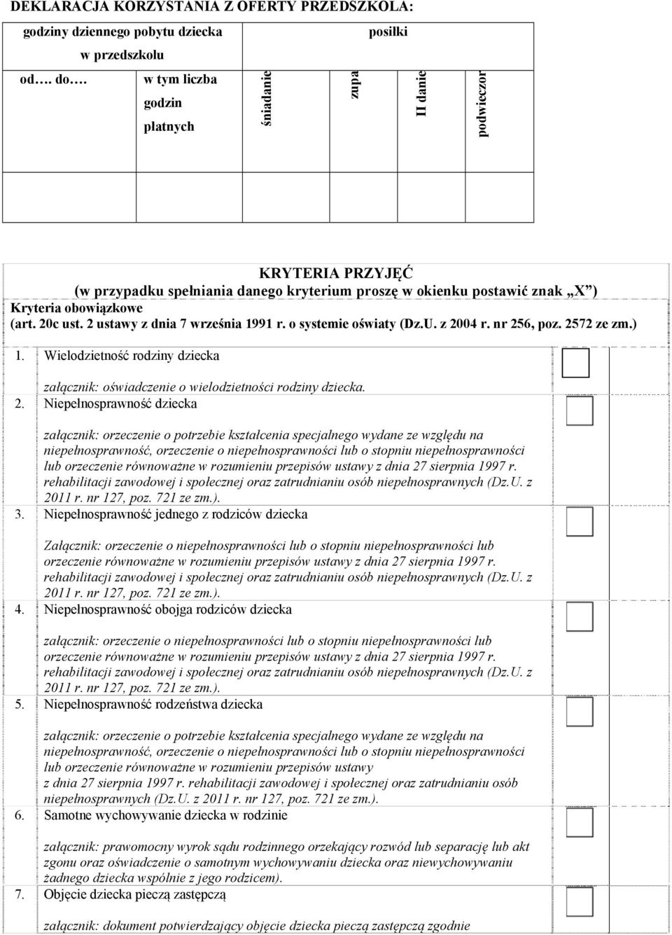 2 ustawy z dnia 7 września 1991 r. o systemie oświaty (Dz.U. z 20