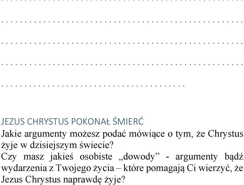 naprawdę żyje?