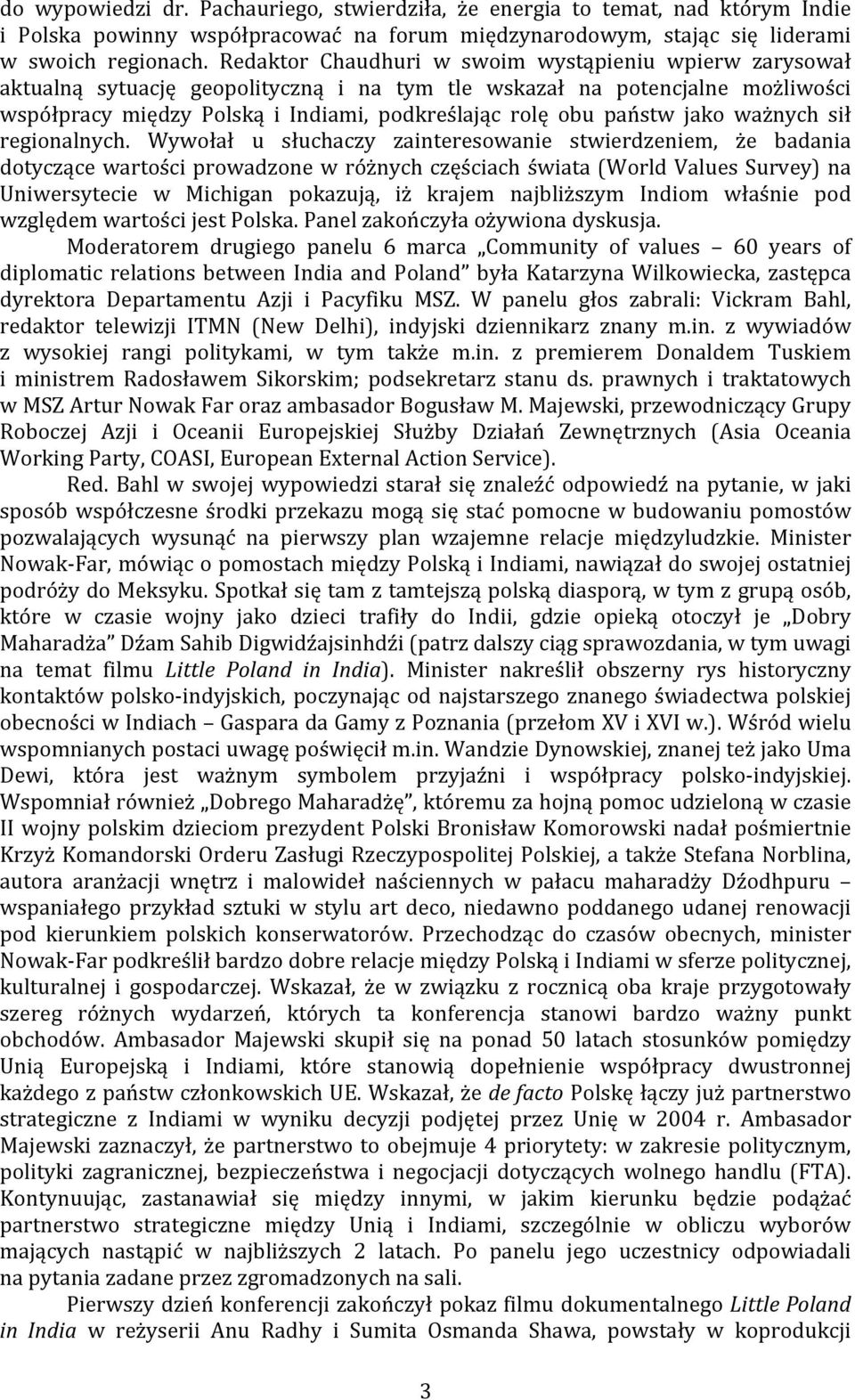 jako ważnych sił regionalnych.
