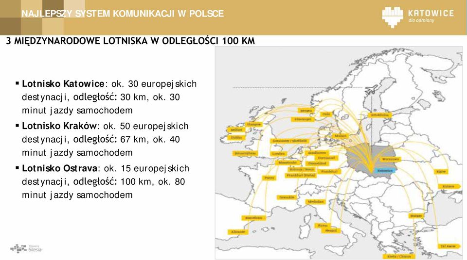 50 europejskich destynacji, 67 km, ok.