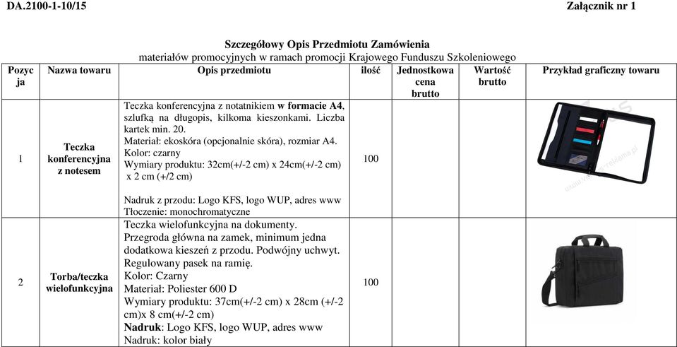 Materiał: ekoskóra (opcjonalnie skóra), rozmiar A4.