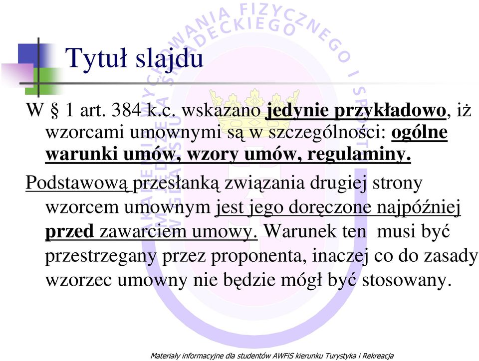 wzory umów, regulaminy.