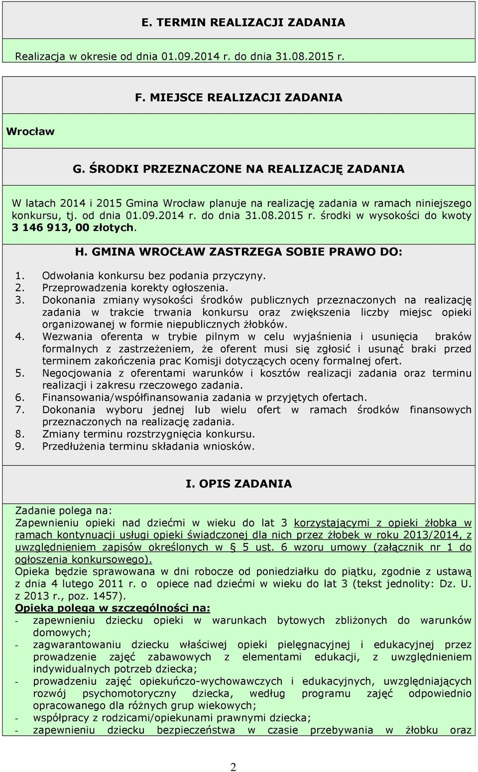 środki w wysokości do kwoty 3 