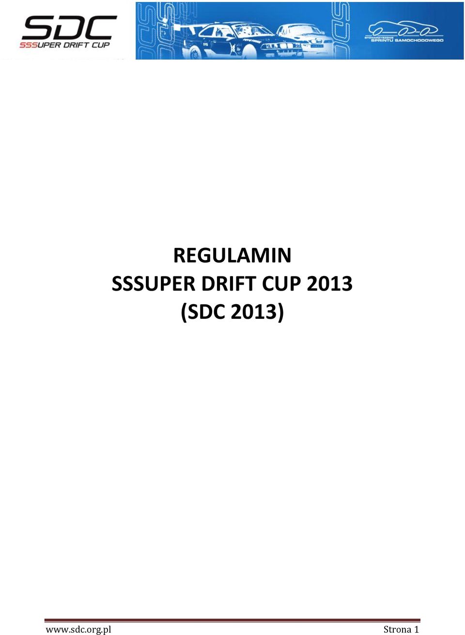 CUP 2013 (SDC