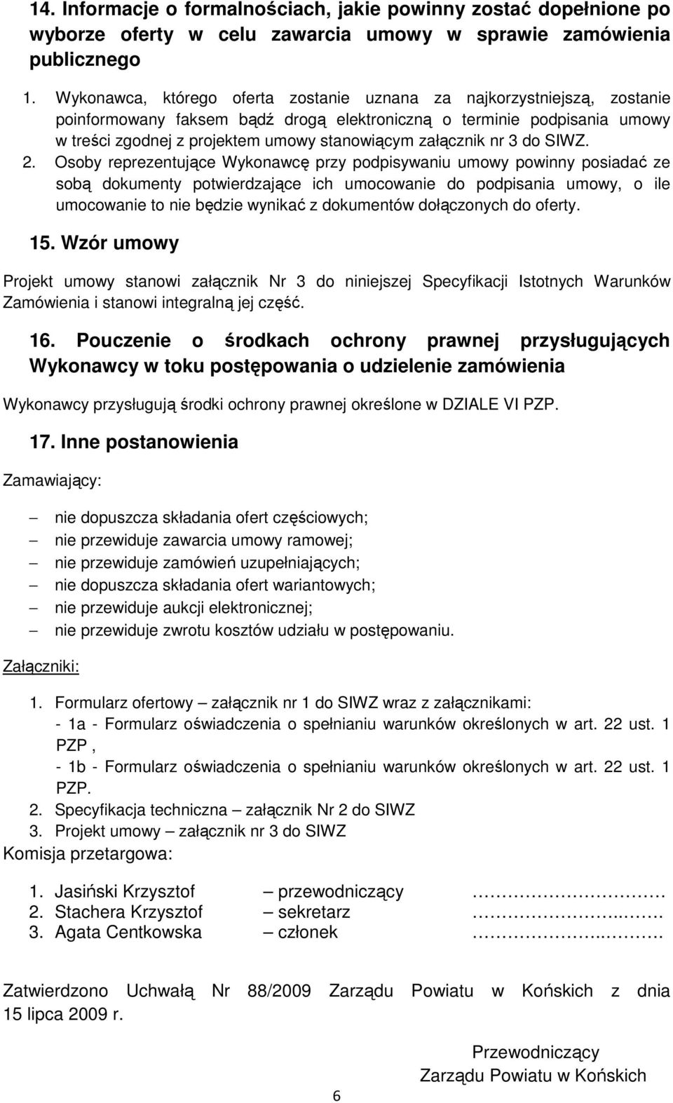 załącznik nr 3 do SIWZ. 2.