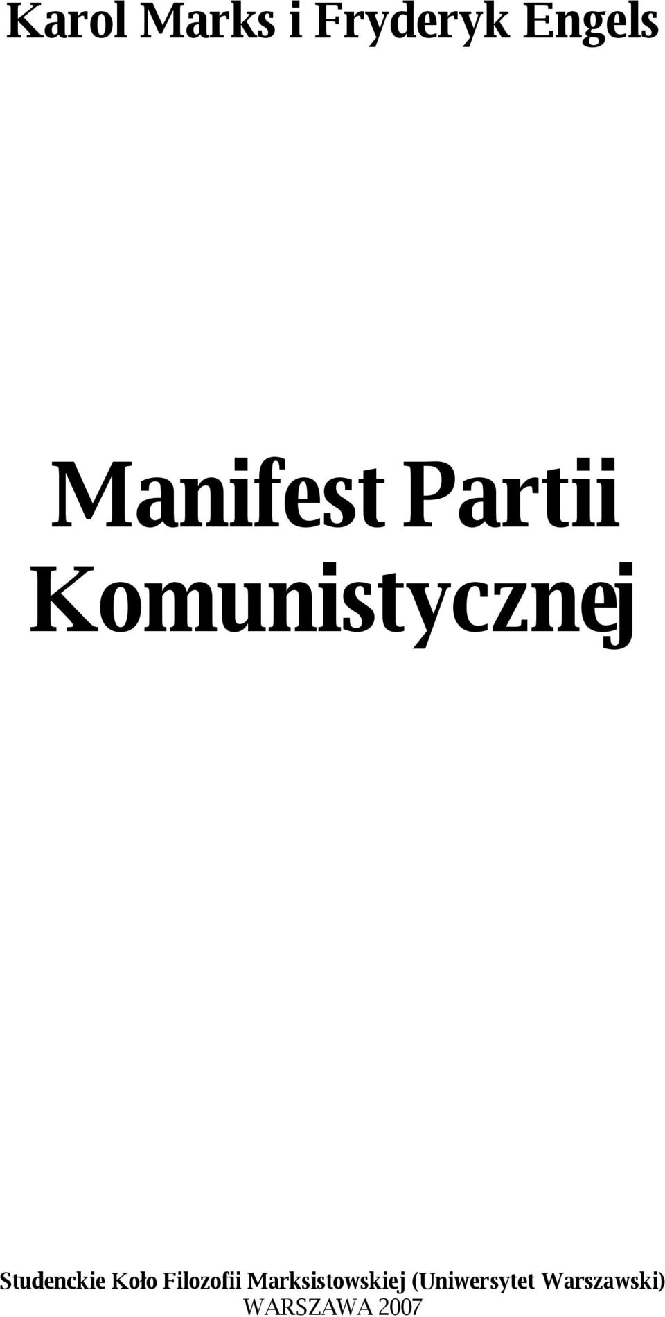 Studenckie Koło Filozofii